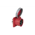 PCE CEE 125A 400V 5p Socket Female Red IP67