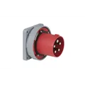 PCE CEE 125A 400V 5p Socket Male Red IP67