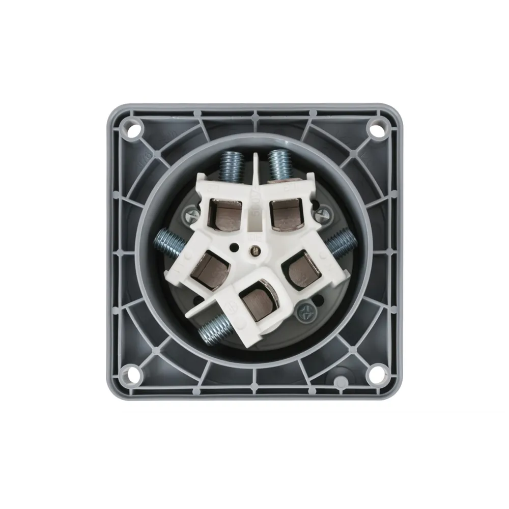PCE CEE 125A 400V 5p Socket Male Red IP67