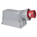 PCE CEE 125A 400V 5p Wallmount Male Red IP67