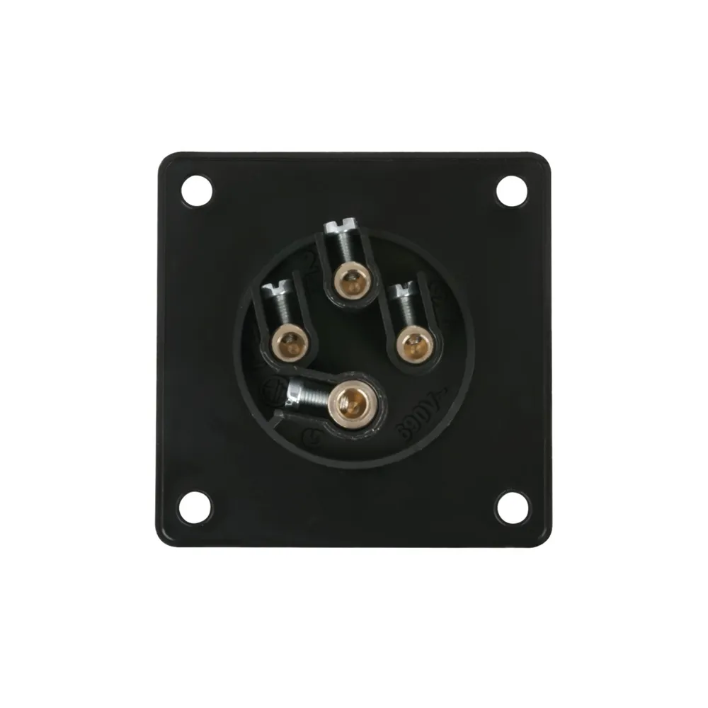 PCE CEE 16A 400V 4p Socket Male Black IP44