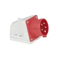 PCE CEE 16A 400V 5p Wallmount Male Red IP44