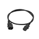 DAP IEC C13 to IEC C14 3 x 1,0mm² 3mtr