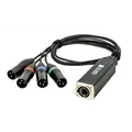 SHOWGEAR CS-4M/3 4-CH DMX shuttle snake via network