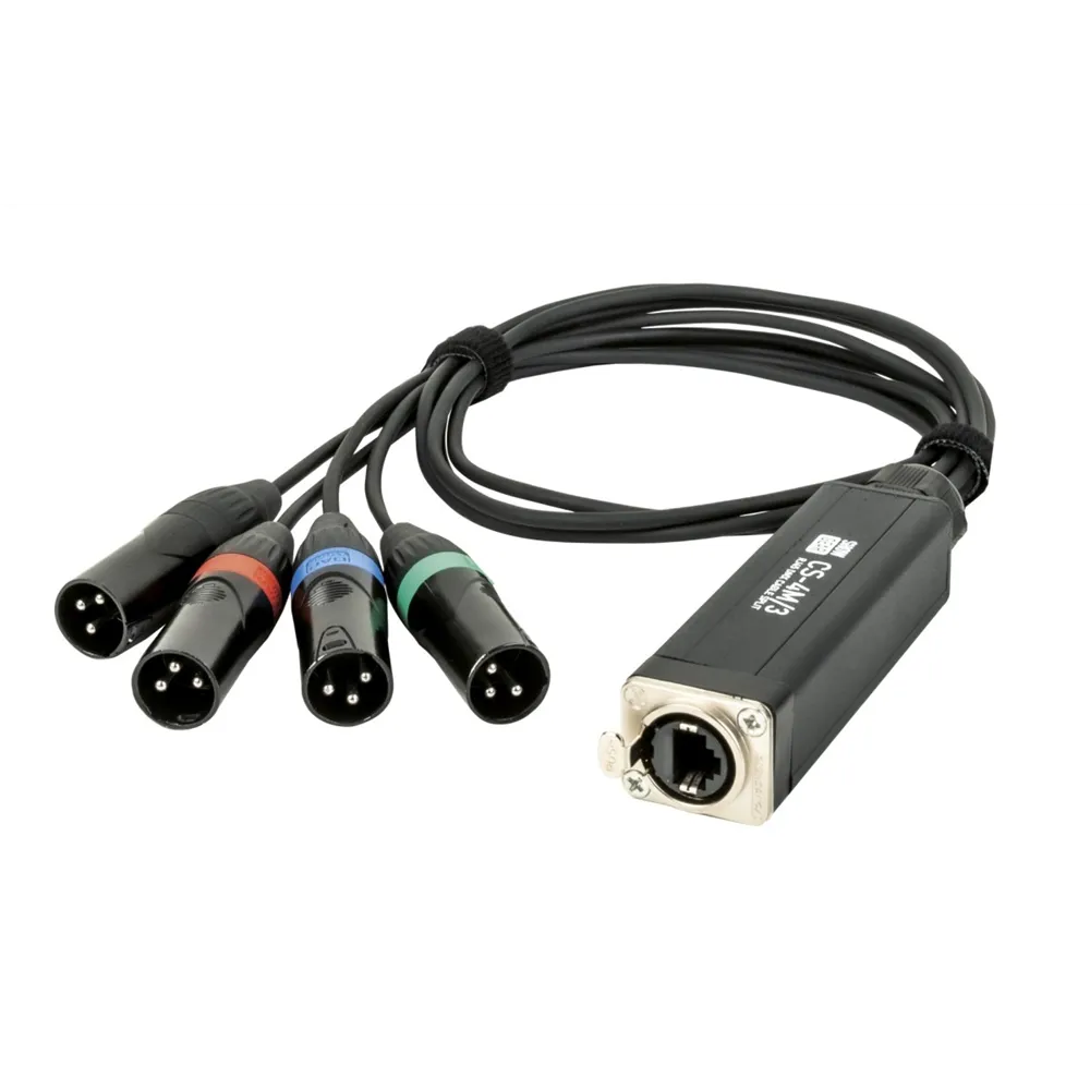 SHOWGEAR CS-4M/3 4-CH DMX shuttle snake via network