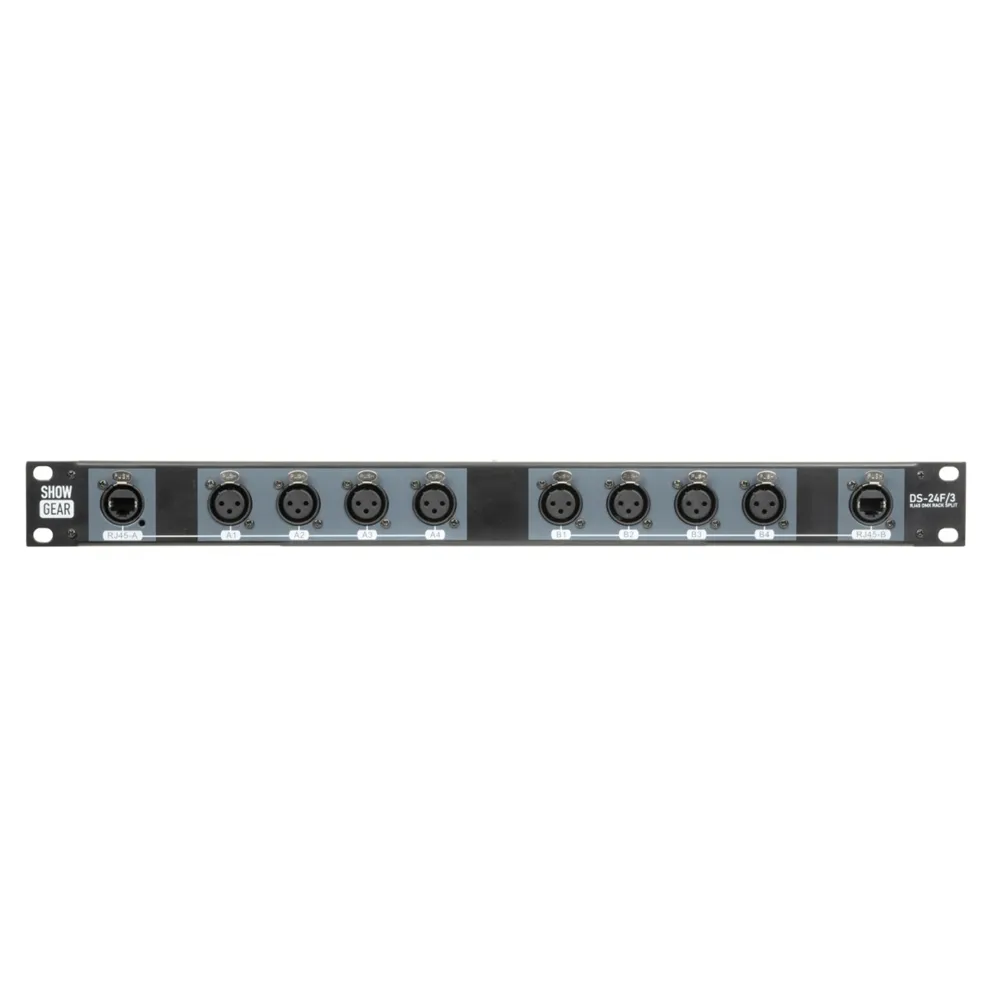 SHOWGEAR DS-24F/3 DMX Rack Split