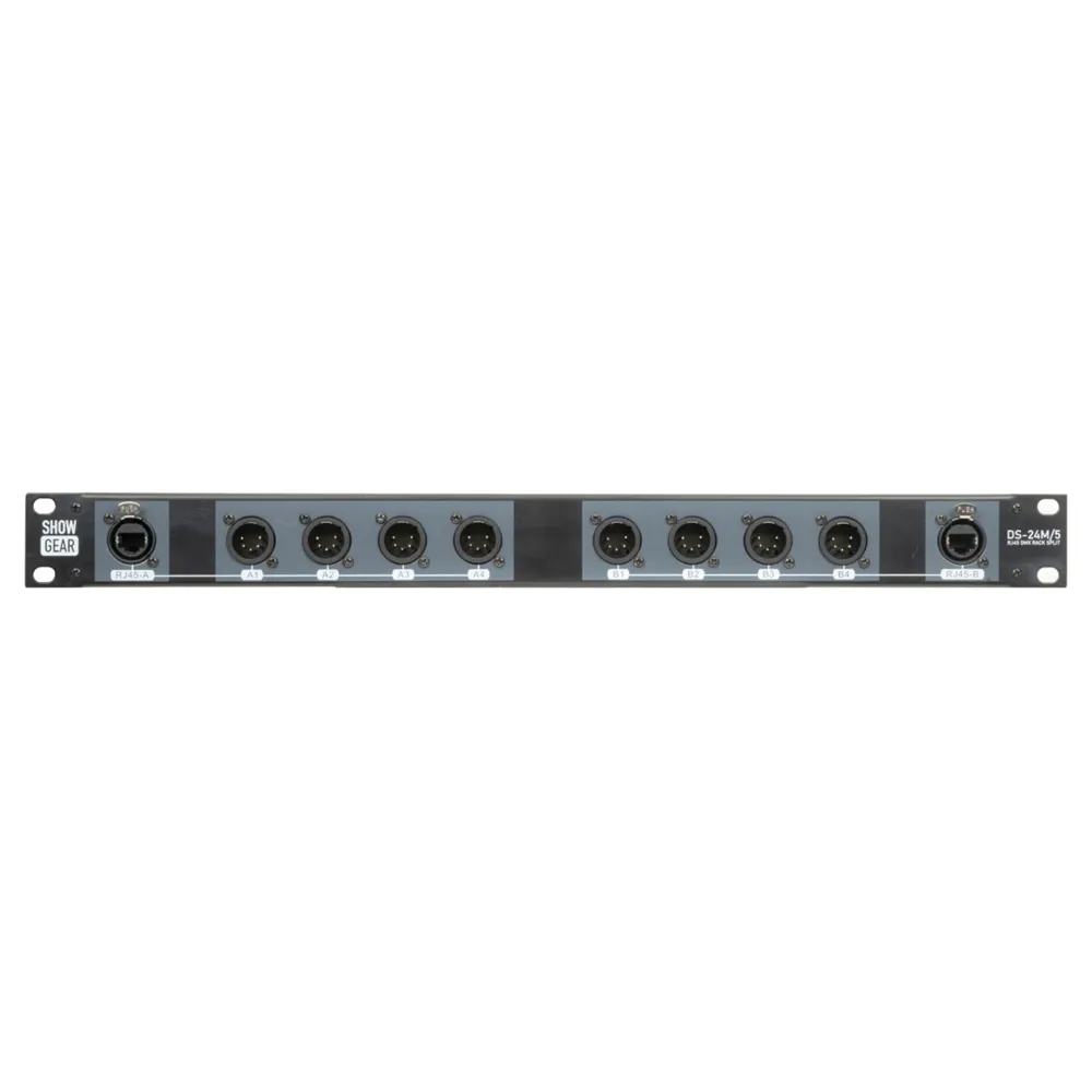 SHOWGEAR DS-24M/5 DMX Rack Split