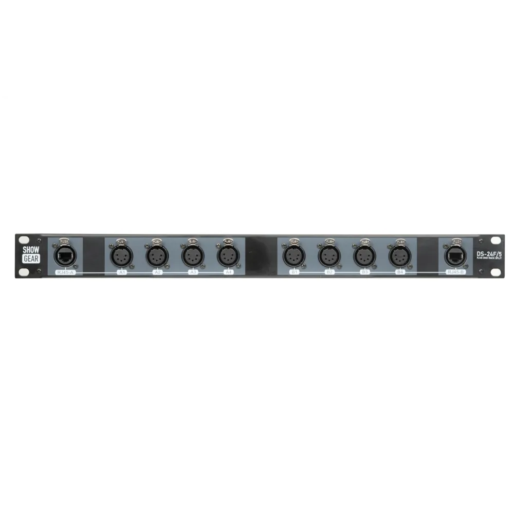 SHOWGEAR DS-24F/5 DMX Rack Split