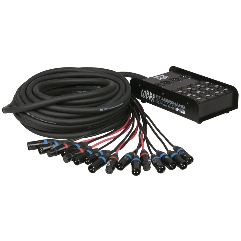 DAP CobraX 12/4 StageSnake 15m
