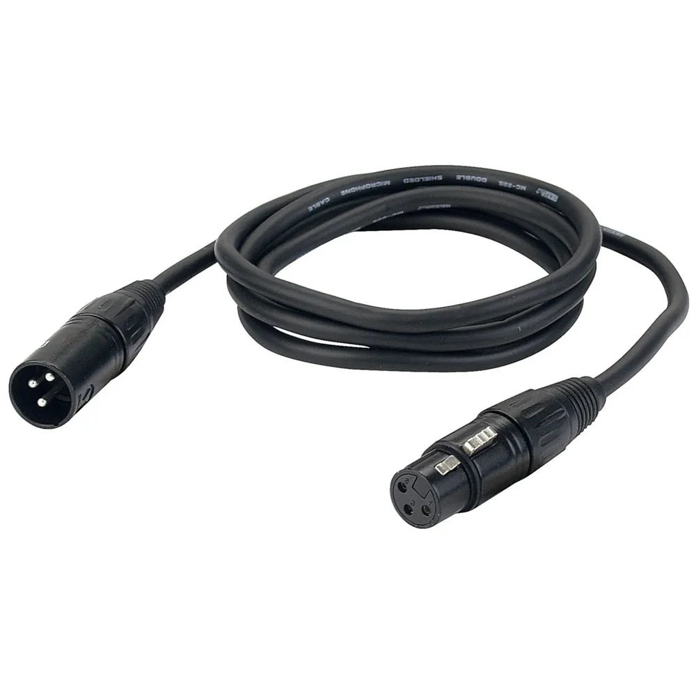 DAP FL01 - bal. XLR/M 3 p. to XLR/F 3 p. 10 m