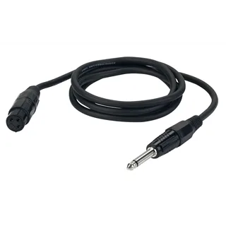 DAP FL02 - unbal. XLR/F 3 p. - Jack mono 3 m