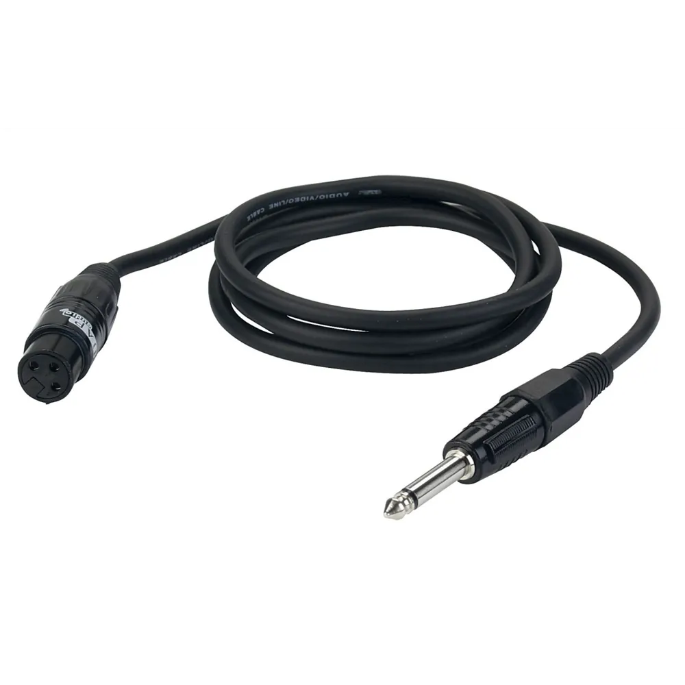 DAP FL02 - unbal. XLR/F 3 p. - Jack mono 6 m