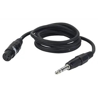 DAP FL03 - bal. XLR/F 3 p. to Jack stereo 3 m