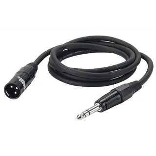 DAP FL04 - bal. XLR/M 3 p. to Jack stereo 3 m
