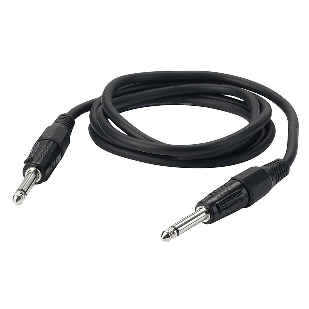 DAP FL05 - unbal. Jack mono to Jack mono Black 6 m