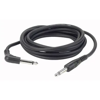 DAP FL10 - Klinke M mono zu Klinke M mono 90°, schwarz,  6 m