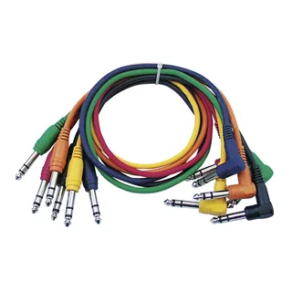 DAP FL15 - 6 coloured bal. patch straight to 90° 60 cm Black