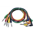 DAP FL15 - 6 coloured bal. patch straight to 90° 60 cm Black