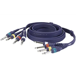 DAP FL20 - 4 mono Jack to 4 mono Jack 1,5 m