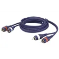 DAP FL24 - 2 RCA Male L/R  to 2 RCA Male L/R 6 m