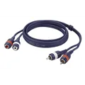 DAP FL27 - Cinch 2 x M L/R zu Cinch 2 x W L/R  Kabel, 6m