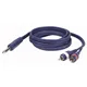 DAP FL35 - Stereo Klinke M zu 2x Mono Cinch M, 6 m