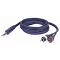 DAP FL35 - Stereo Klinke M zu 2x Mono Cinch M, 6 m