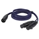 DAP FL38 - bal. XLR/M 3 p. to 2 XLR/F 3 p. 1,5 m