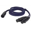 DAP FL38 - bal. XLR/M 3 p. to 2 XLR/F 3 p. 1,5 m