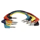 DAP FL41 - 6 coloured unbal. patch 90° to 90° 30 cm Black