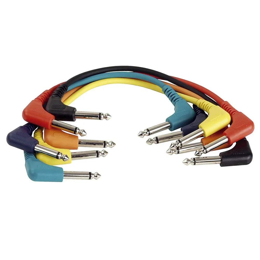 DAP FL41 - 6 coloured unbal. patch 90° to 90° 30 cm Black