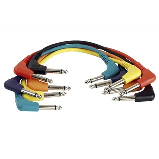 DAP FL41 - 6 coloured unbal. patch 90° to 90° 60 cm Black