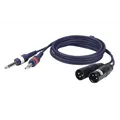 DAP FL44 - 2 unbal. Jack mono L/R to 2 XLR/M 3 p. 3 m