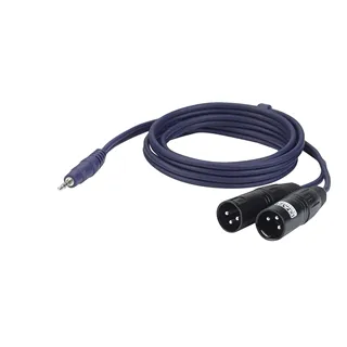 DAP FL46 - stereo mini Jack to 2 XLR/M 3 p. 6 m