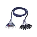 DAP FL61 - 8 XLR/F 3 p. to 8 Jack mono 3 m