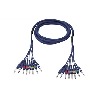DAP FL63 - 8 Jack mono to 8 Jack mono 6 m