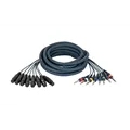 DAP FL67 -  8 XLR/F 3 p. to 8 Jack stereo 3 m