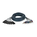 DAP FL68 - 8 XLR/M 3 p. to 8 Jack stereo 6 m