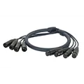 DAP DMX Snake 4-way 3-pin XLR 10m
