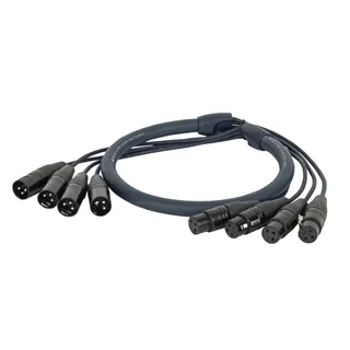 DAP DMX Snake 4-way 3-pin XLR 20m
