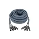 DAP DMX Snake 4-way 5-pin XLR 50m