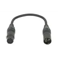 DAP 3-pin male to 5-pin female DMX adapter