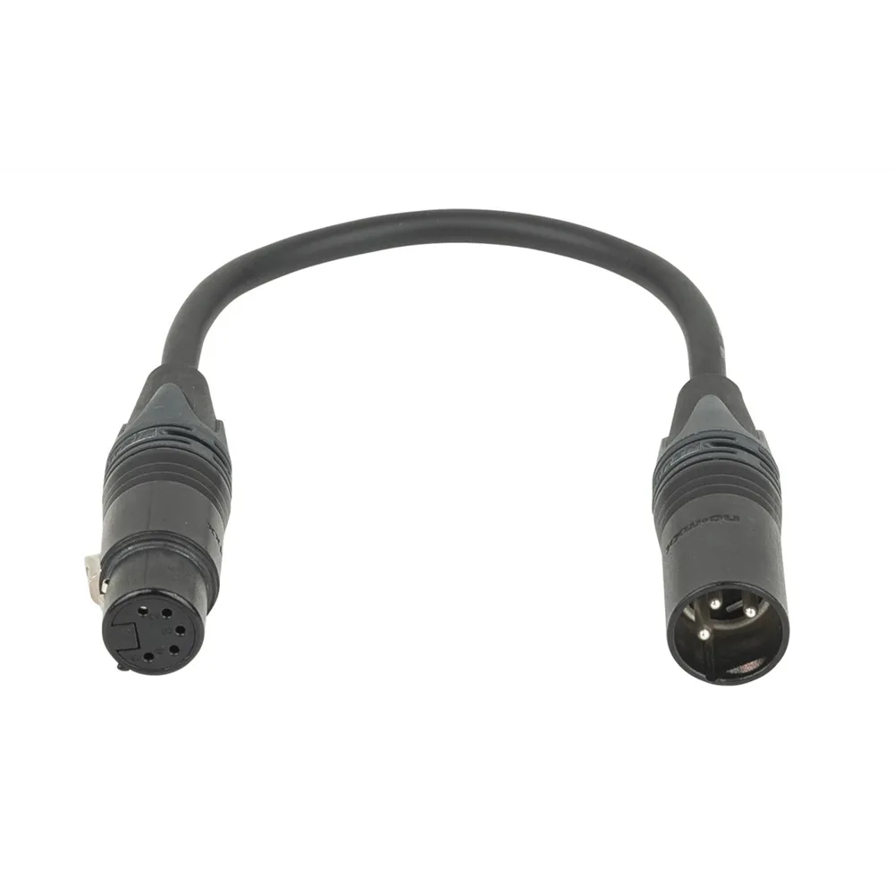 DAP 3-pin male to 5-pin female DMX adapter