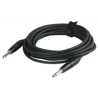 DAP FLX05 - unbal. Jack mono to Jack mono Black 10 m X-type