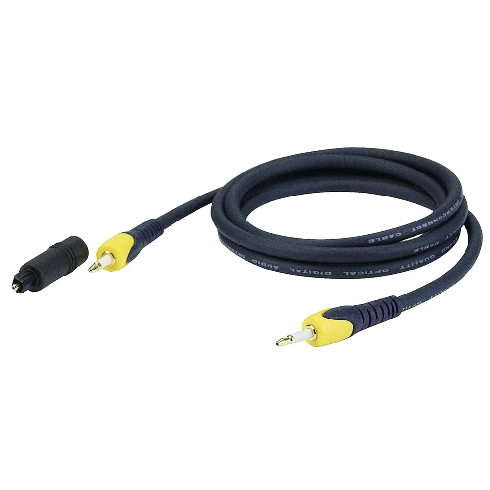 DAP FOP02 - Miniplug to Miniplug Black