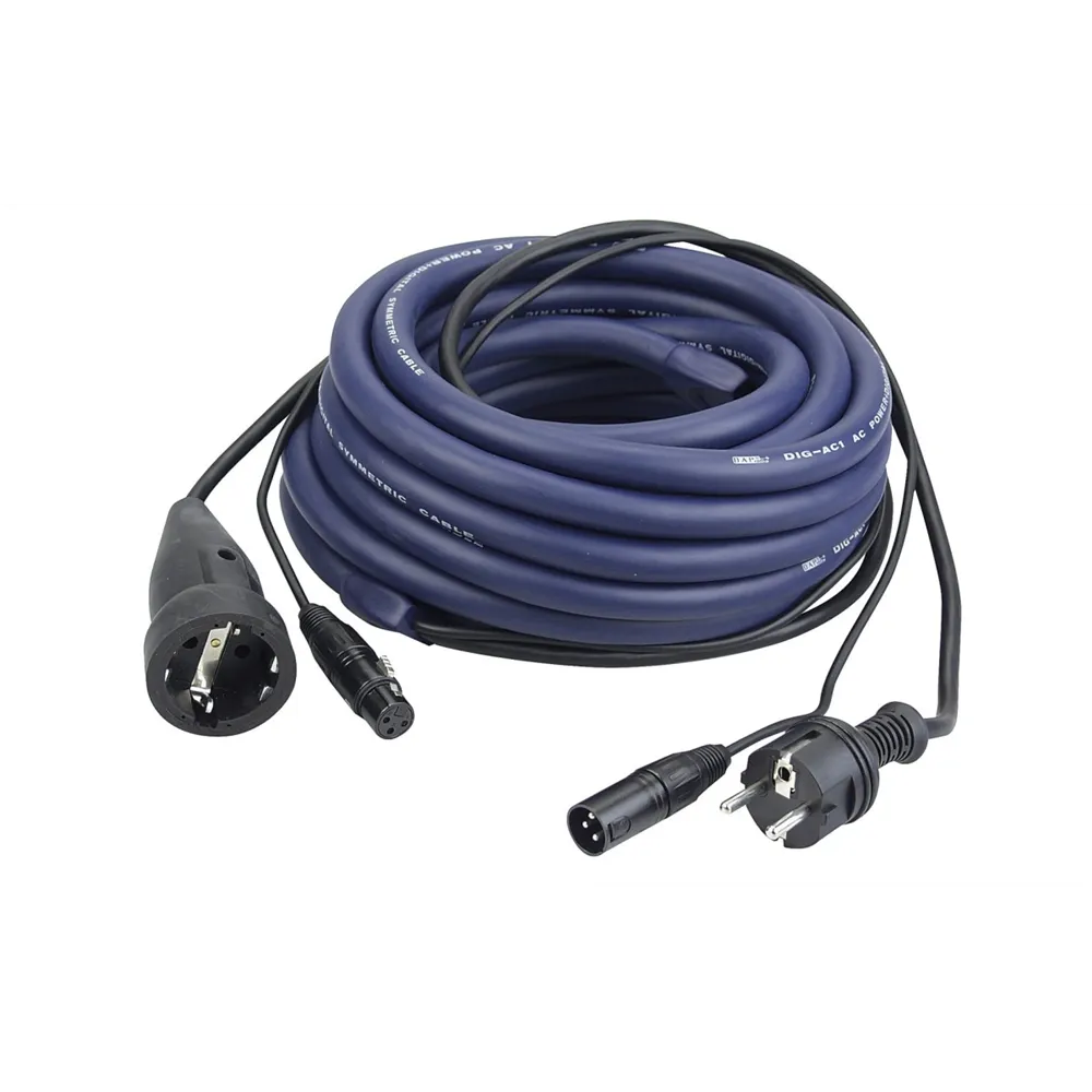 DAP FP05 - Schuko/XLR M - Schuko/XLR F 10 m DMX / Power
