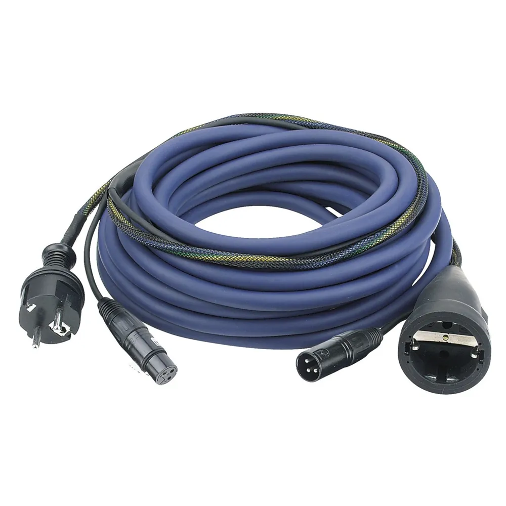 DAP FP09 - Schuko/XLR F - Schuko/XLR M 10 m Audio / Power