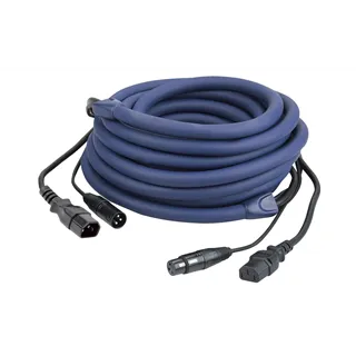 DAP FP12 - IEC/XLR M - IEC/XLR F 6 m DMX / Power