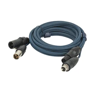 DAP FP-15 Hybrid Cable - powerCON TRUE1 & 3-pin XLR IP - DMX / Power 15 m