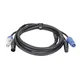 DAP FP21 Hybrid Cable - Power Pro & 5-pin XLR - DMX / Power 1.5m